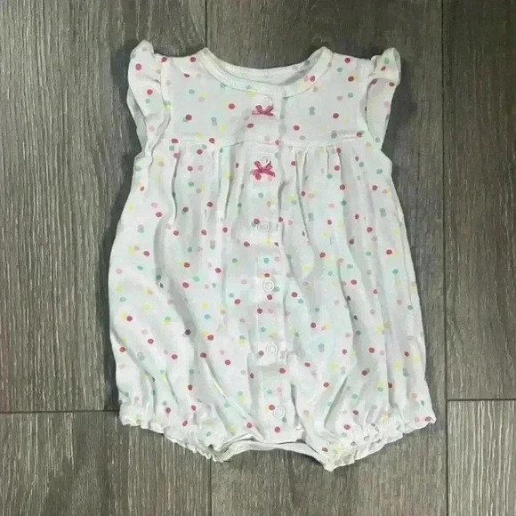 Carter’s 3 Month Girl Bundle Onsies and Diaper Cover - Picture 2 of 11